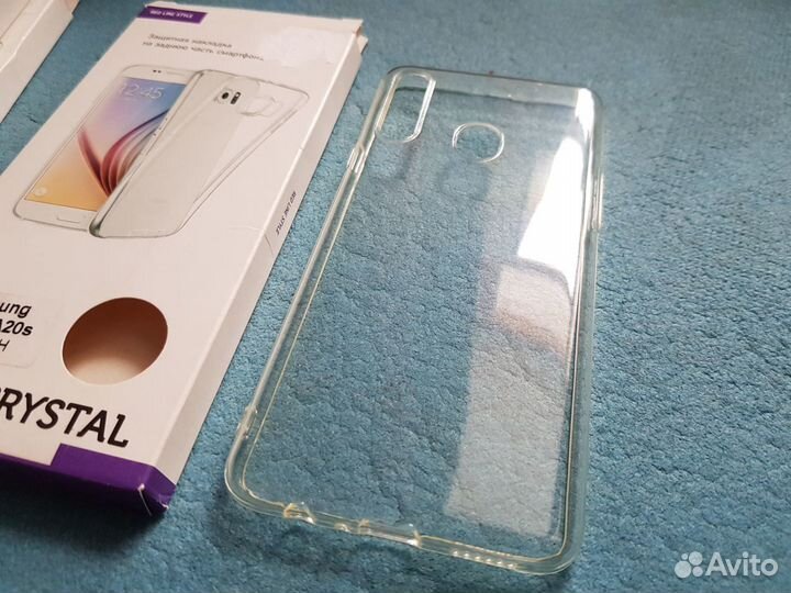 Силиконовый Чехол для Samsung Galaxy A20s RedLine