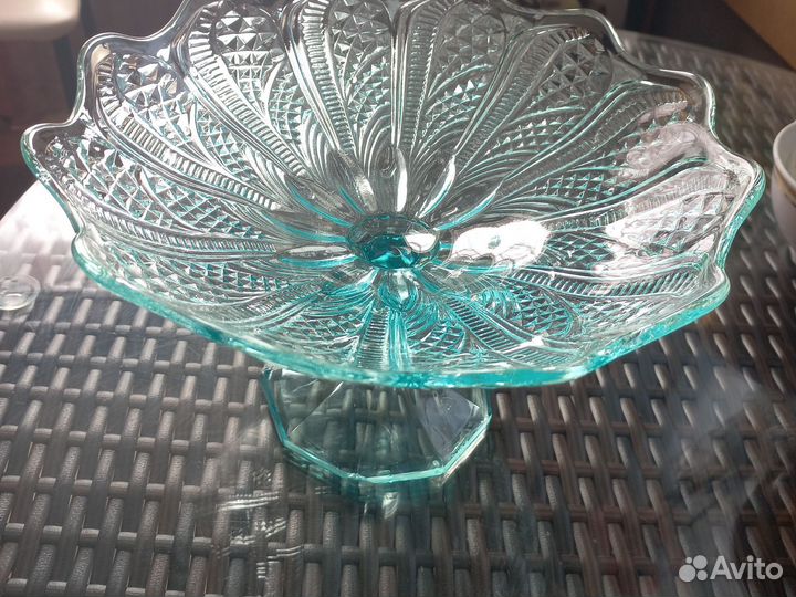 Фруктовница на ножке. СССР