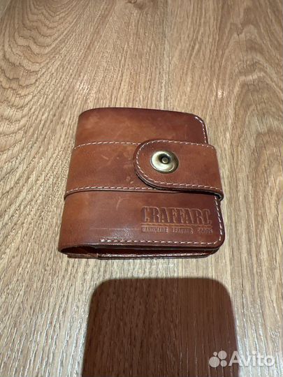 Кошелек натуральная кожа craffarc