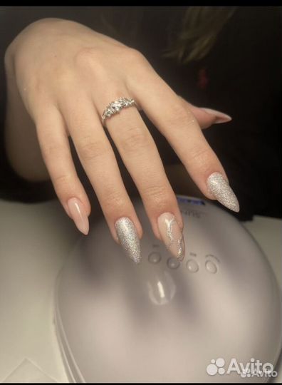 Маникюр наращивание