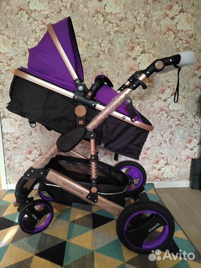 Новая Коляска wisesonle 2в1