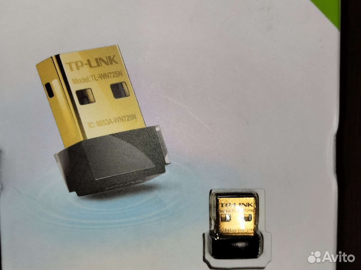 Беспроводной Wi-Fi USB- адаптер TP-link новый