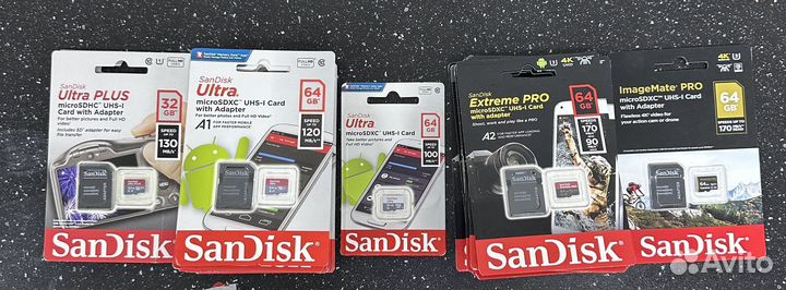 Карта памяти MicroSD и SD