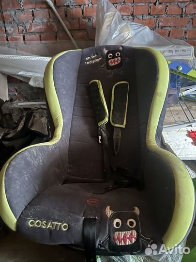 Детское кресло cossato 9-36 кг
