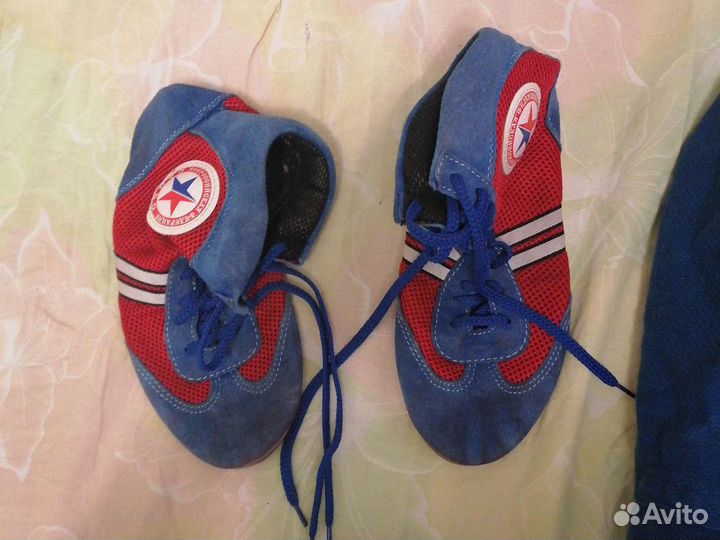 Самбовка 48, шорты самбо 48, борцовки 40-43