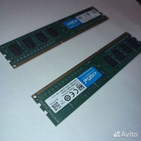 Оперативная память ddr3 от Crucial 42