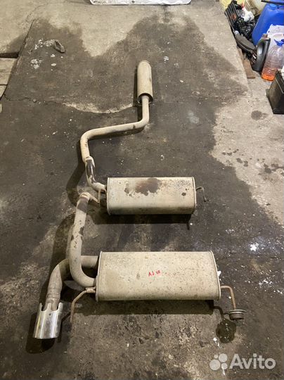 Выхлопная система Opel Astra J хэтчбек