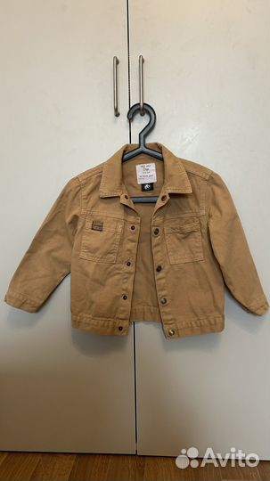Джинсовая куртка детская 110 размер