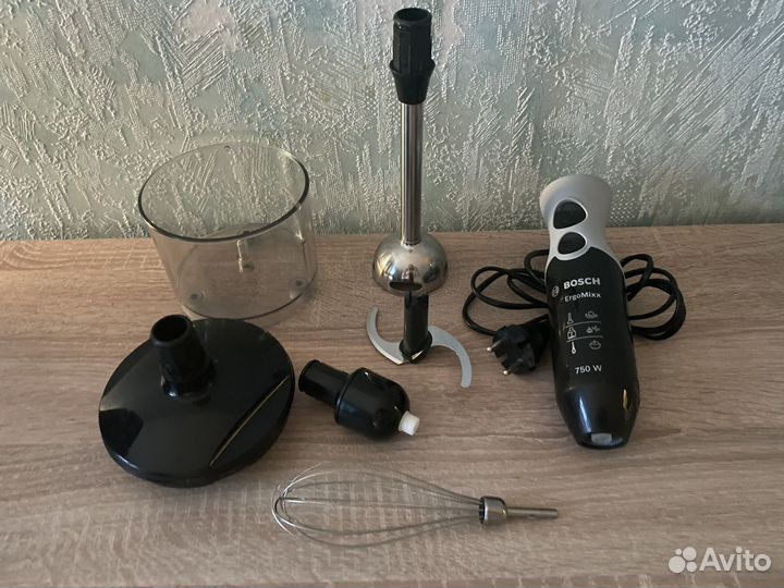 Блендер по частям bosch ergomixx 750w