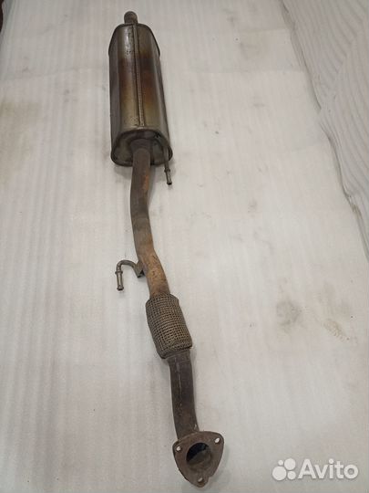 Приемная труба глушителя VW polo 5 седан