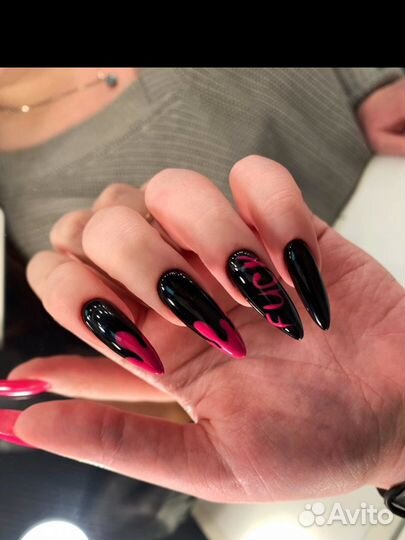 Наращивание ногтей маникюр педикюр