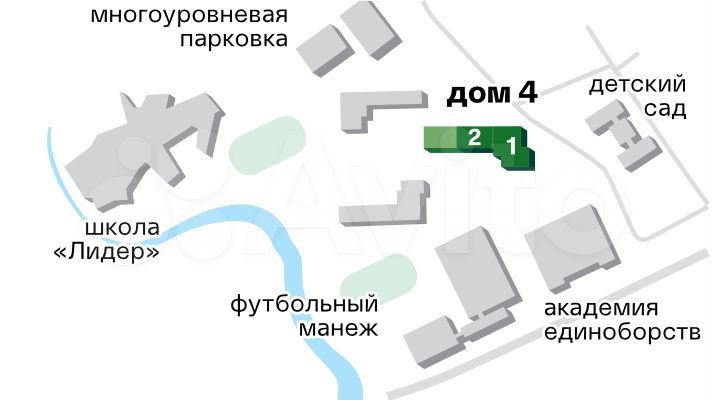 2-к. квартира, 38,1 м², 23/25 эт.