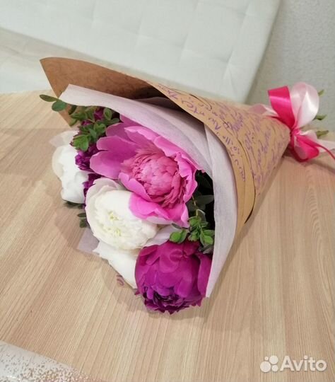 Пионы, букеты и композиции