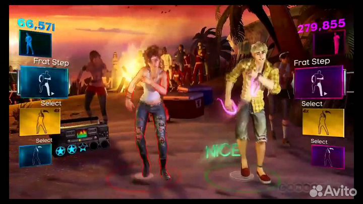 Xbox 360 Dance Central 2 б/у