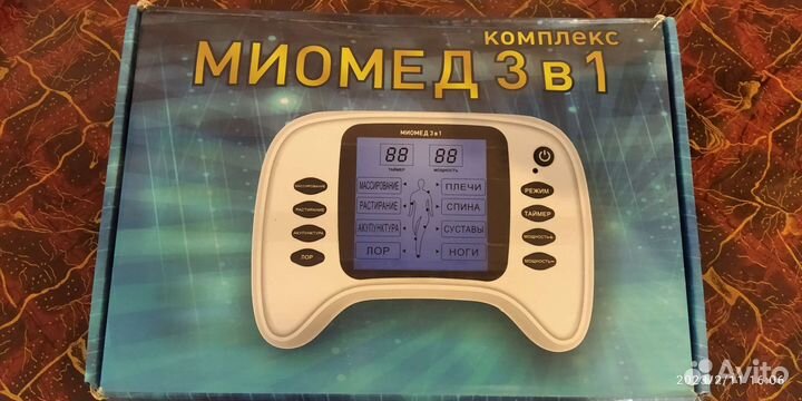 Миомед 3в1 Миостимулятор, Электрофорез