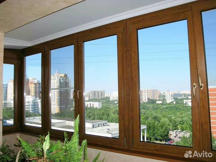 Пластиковые окна. остекление домов