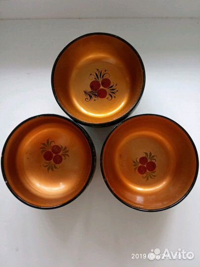 Хохлома.Набор столовой посуды