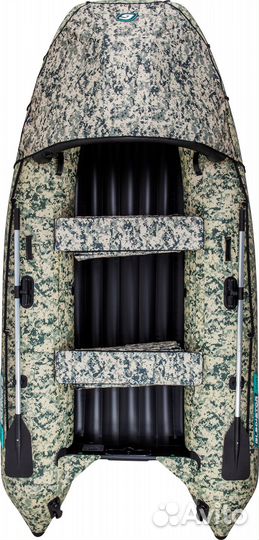 Лодка Gladiator E350PRO camo в кредит