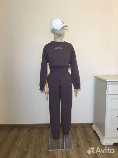 Женский спортивный костюм из футера (S)