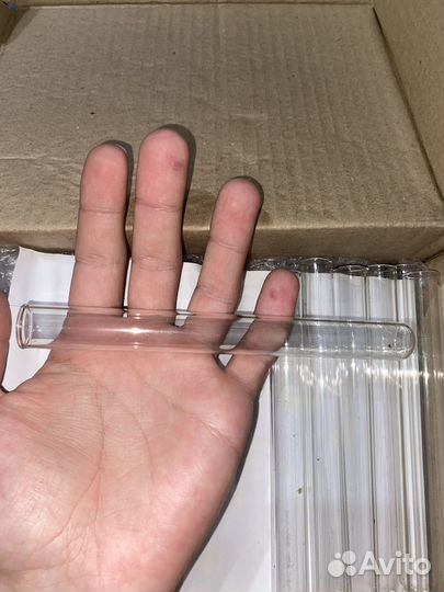 Пробирки стеклянные