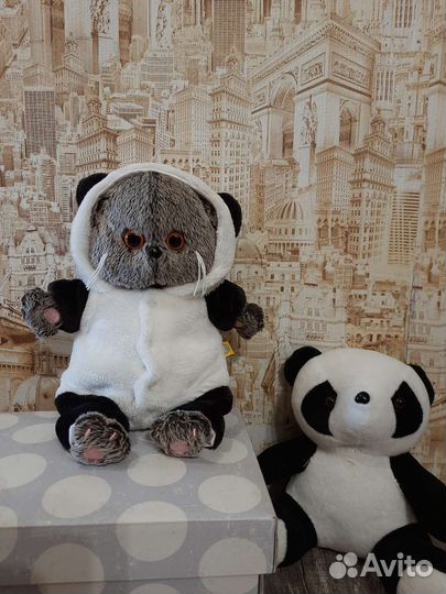 Семья Басиков в костюмах Панда +Панда