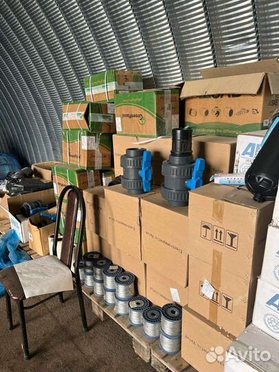 Кран шаровый, для капельного полива. 6