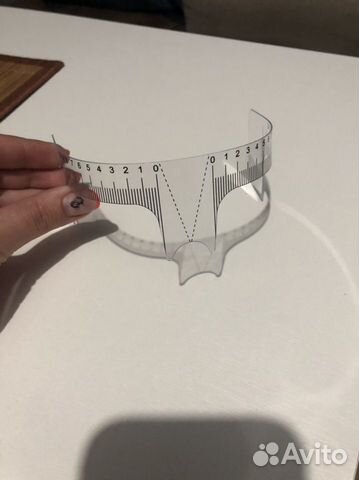 Линейка для бровей