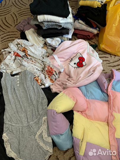 Вещи на подростка девочку 12-14 лет. 2 мешка