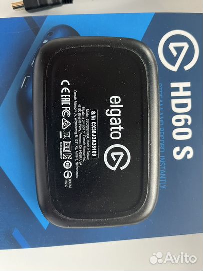 Карта видеозахвата Elgato game capture hd60s