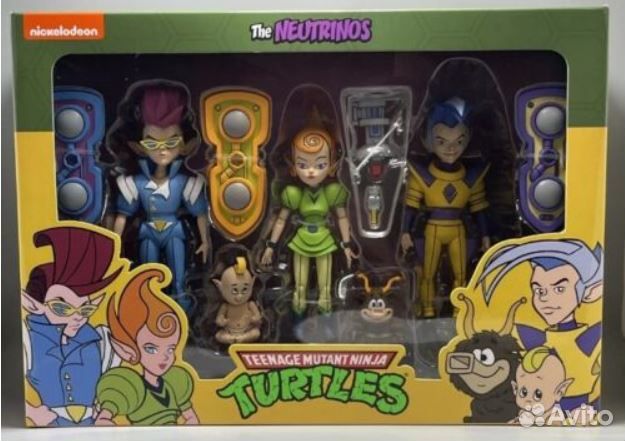 Черепашки Ниндзя Neca tmnt The Neutrinos Нейтрино