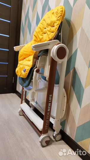 Стульчик для кормления happy baby berny v2