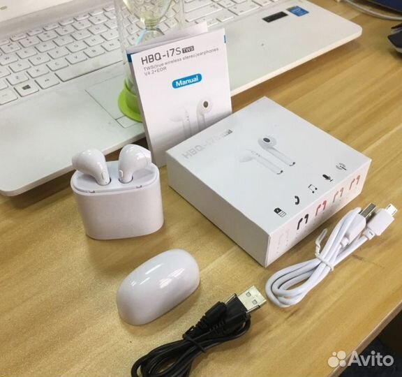 Bluetooth наушники HBQ i7 Airpods