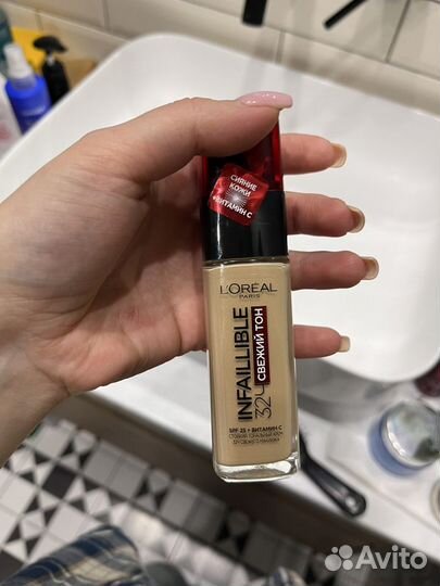 Крем тональный loreal infaillible