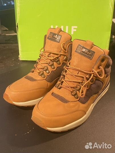 Скейтерские Кеды HUF HR-1 Shoes - Cashew/Dark Eart