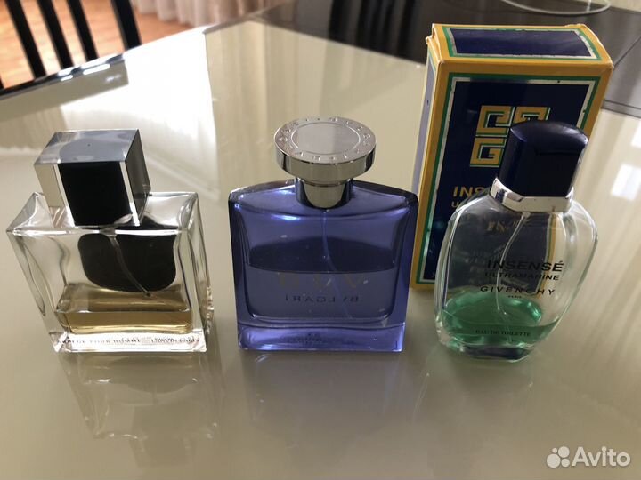 Туалетная вода мужская lanvin, bvlgari, givenchy