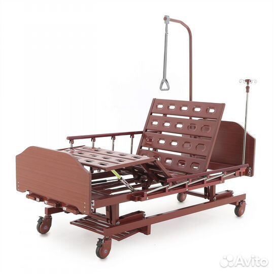 Кровать медицинская механическая с ростоматом Е-31