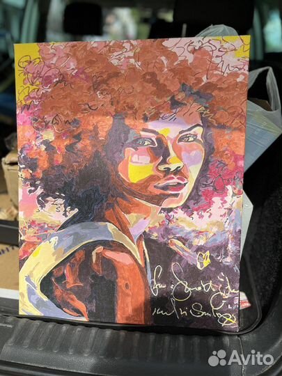 Картина рыжеволосая девушка 50*40см