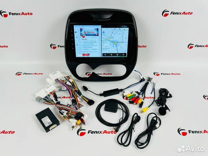 Магнитола Renault Kaptur климат Android 2-32 Гб