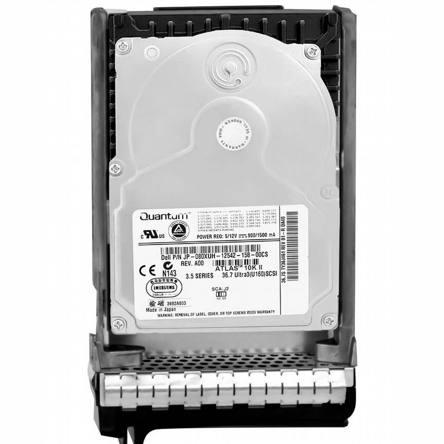 [80XUH] Жесткий Диск Dell 36gb U320scsi 3.5" Hdd 80xuh