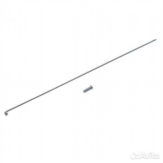 Спица 295 мм серебр. 14мм нип