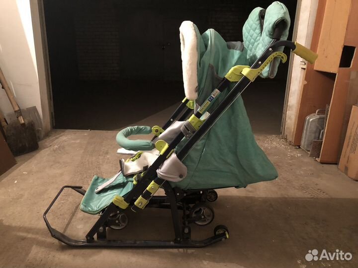 Коляска санки Nika детям 7-3