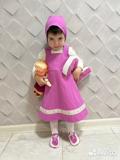 Костюм Маша и медведь из мультика