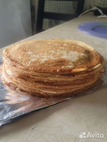 Блинчики домашние/ медовые коржи/сырники/ чак-чак