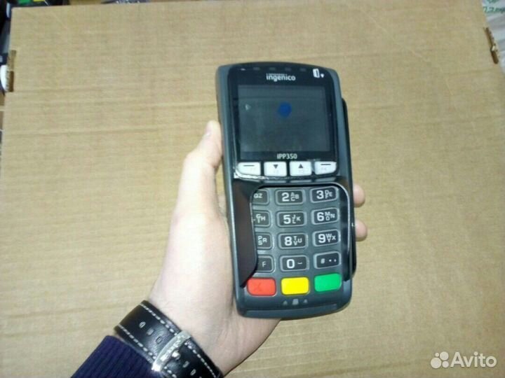 Эквайринг POS-терминал Ingenico для оплаты картами
