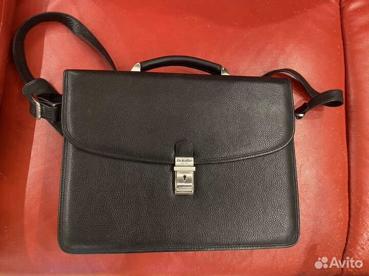 Продам кожаный портфель Dr.Koffer