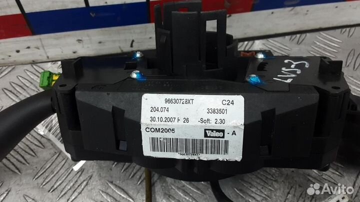 Переключатель поворотов подрулевой Peugeot 207