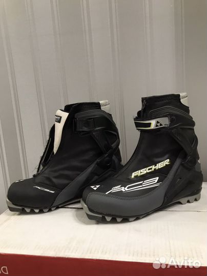 Ботинки лыжные fischer размер 42(российский 41,5)