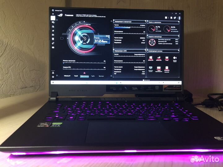 Ноутбук asus rog strix