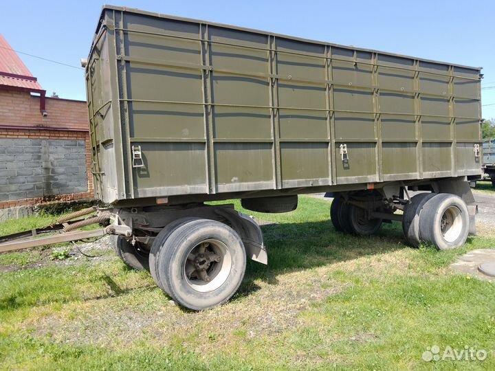 Прицеп бортовой КАМАЗ ГКБ-8350, 1983