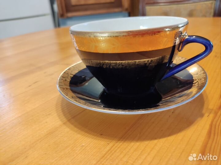 Чайная пара лфз кобальт